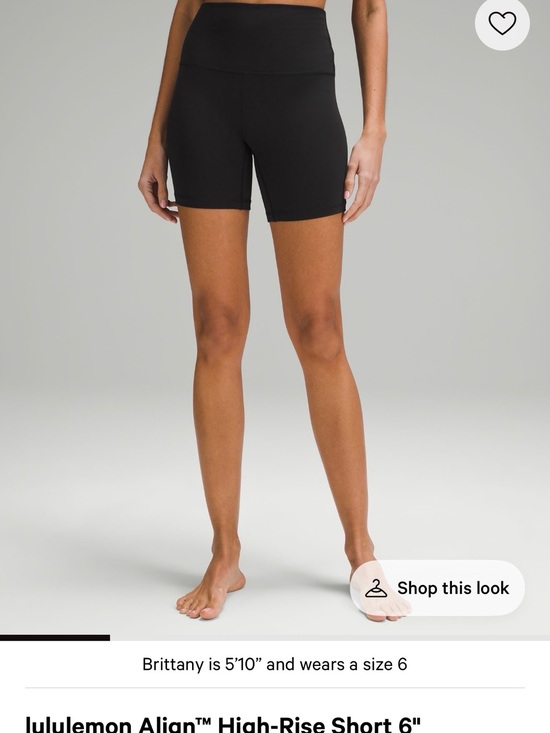 lululemon athletica Pants - lululemon Align Shorts in Black